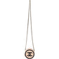Chanel Quilted Caviar Leather CC Filigree Round Crossbody Bag