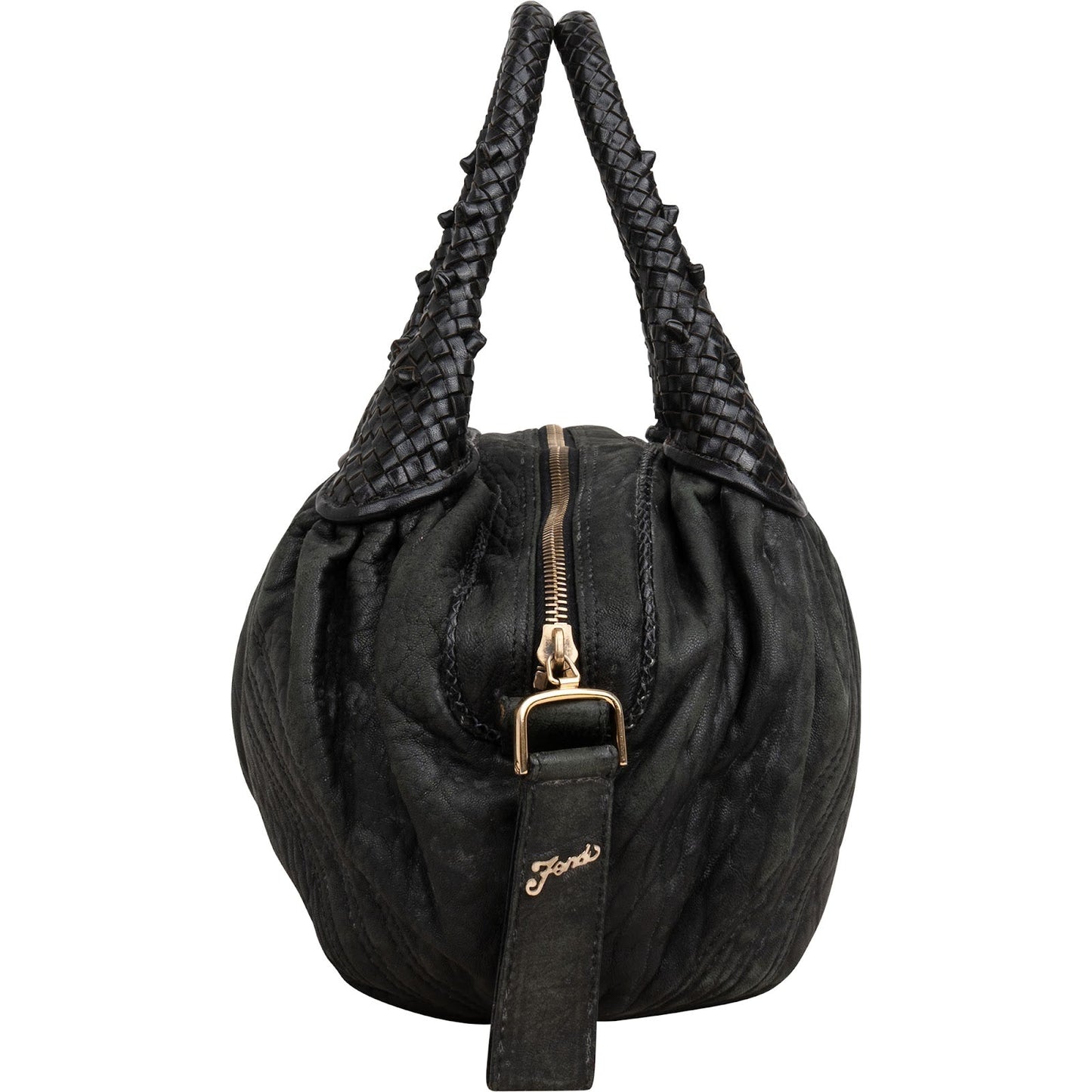 Fendi Leather Spy Bag Handbag