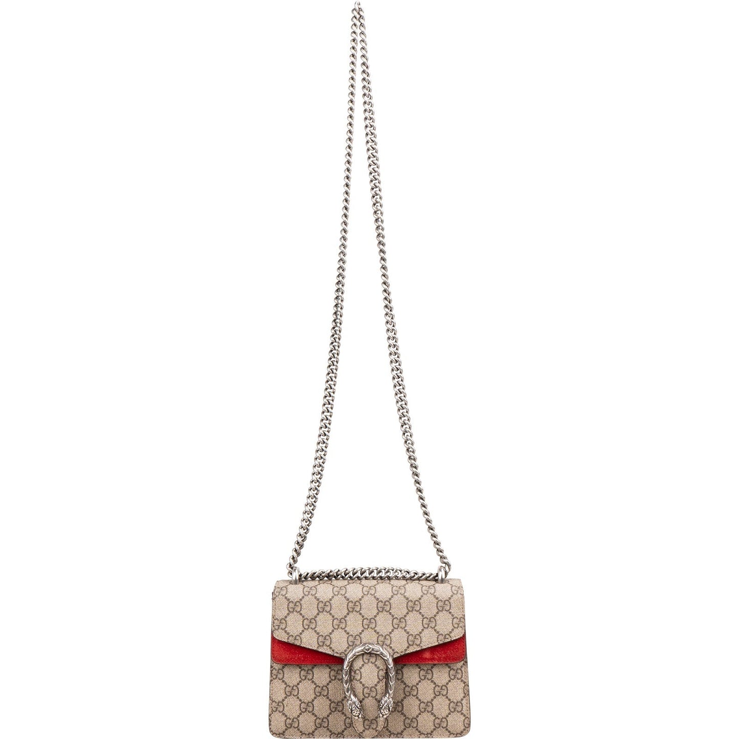 Gucci Monogram GG Supreme Dionysus Shoulder Crossbody Bag