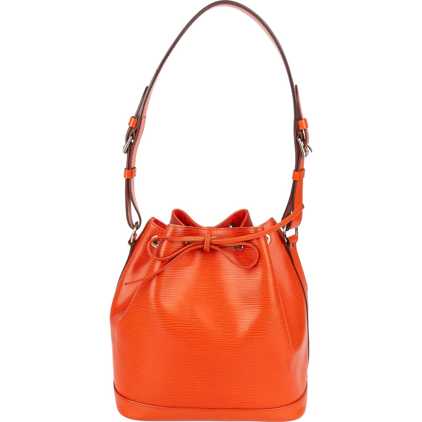 Louis Vuitton Orange Epi Leather NM Sac Noe Petit Shoulder Bag