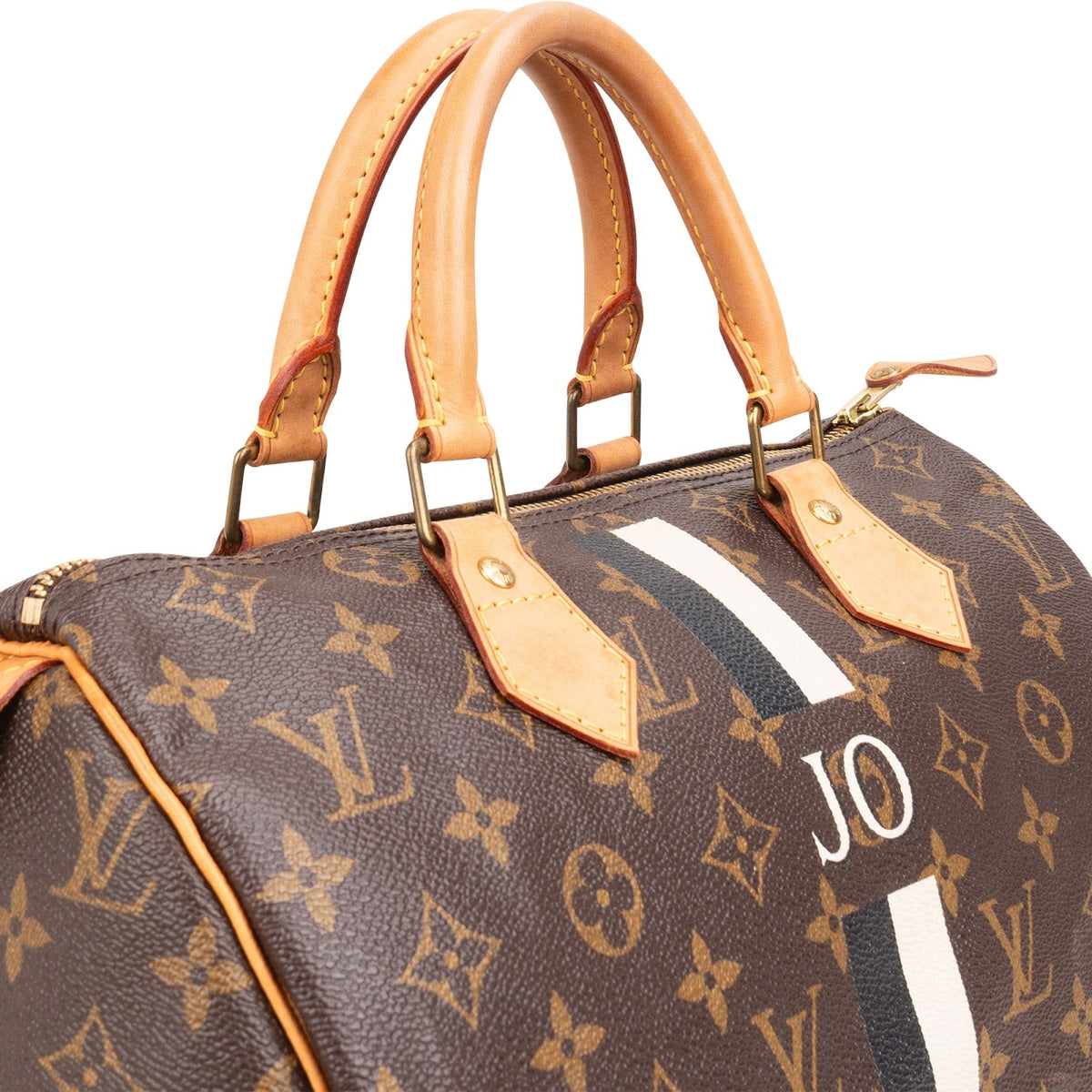 Louis Vuitton ID Monogram Canvas Speedy 30 Handbag
