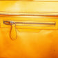 Céline Yellow Leather Luggage Handbag