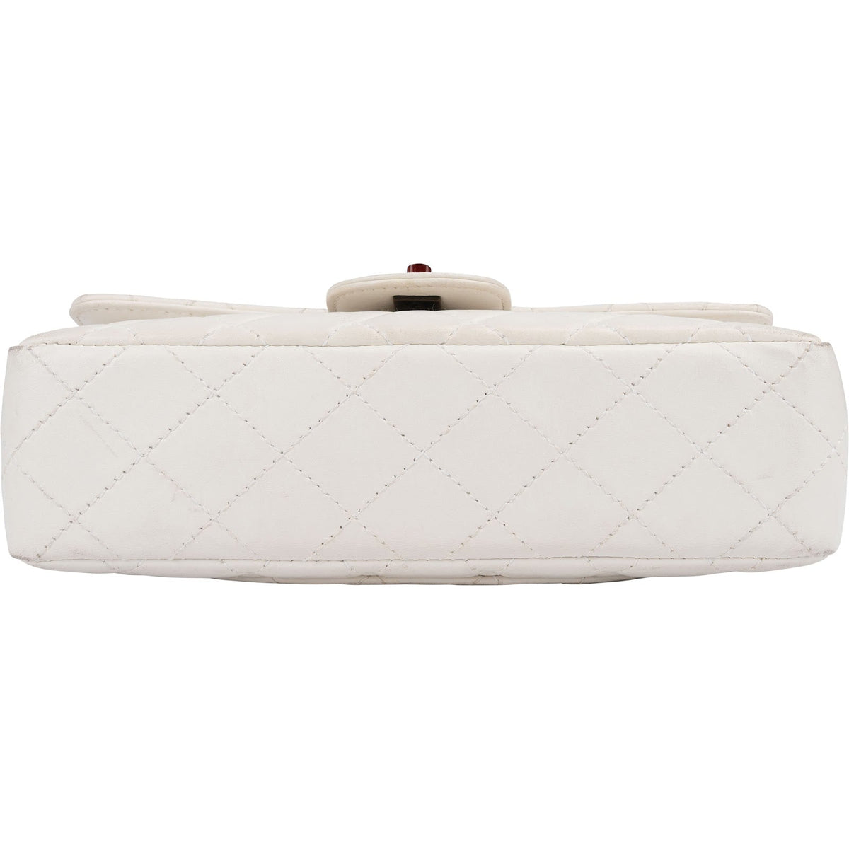 Chanel Quilted Lambskin Tortoise Medium Single Flap Shoulder Bag