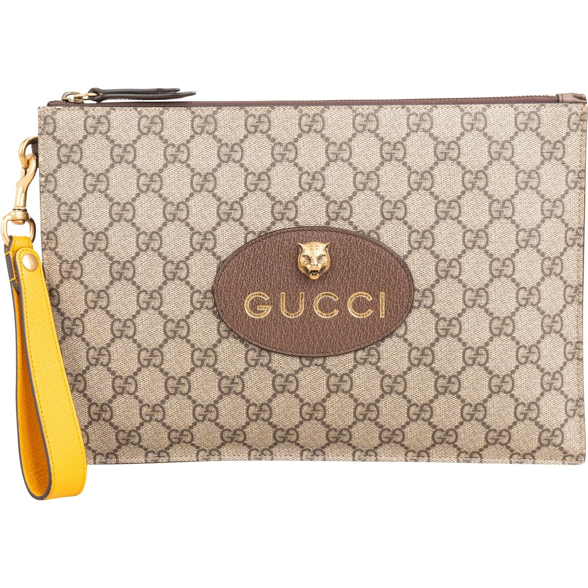 Gucci Monogram GG Supreme Canvas Neo Vintage Clutch