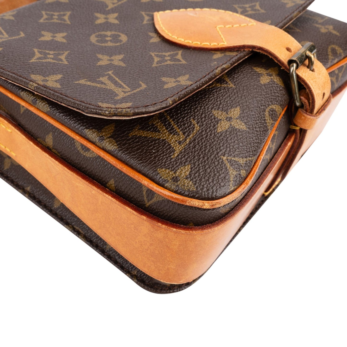Louis Vuitton Monogram Canvas Cartouchiere MM Crossbody Bag