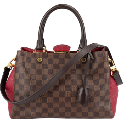 Louis Vuitton Monogram Damier Ebene Canvas Brittany Handbag