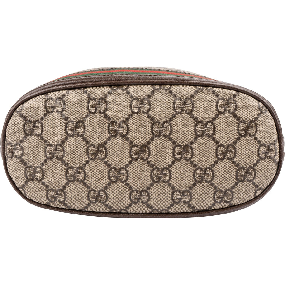 Gucci Monogram GG Supreme Ophidia Bucket Crossbody Bag