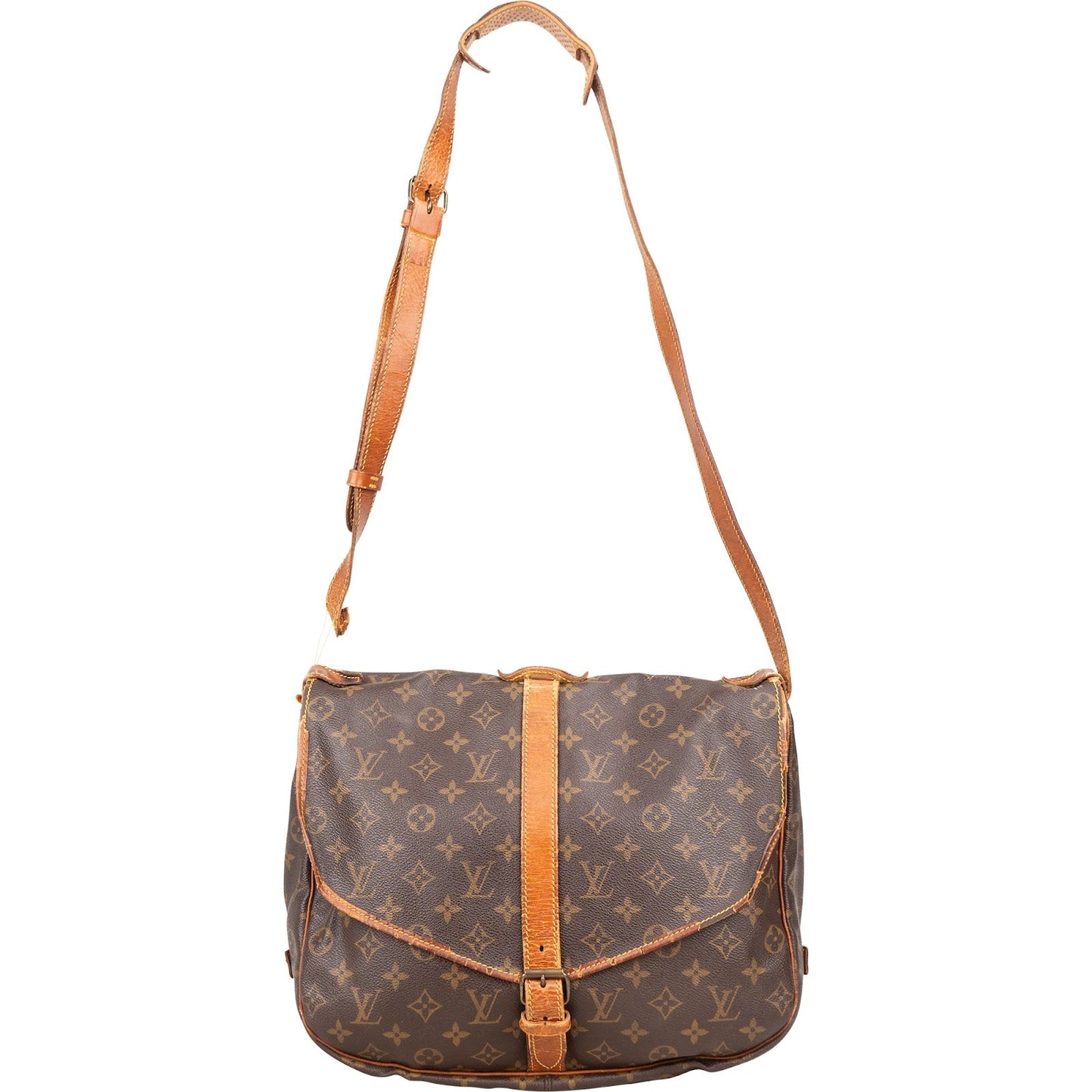 Louis Vuitton Monogram Canvas Saumur 35 Crossbody Bag