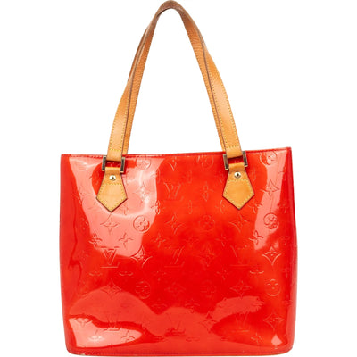 Louis Vuitton Monogram Vernis Leather Houston Shoulder Bag
