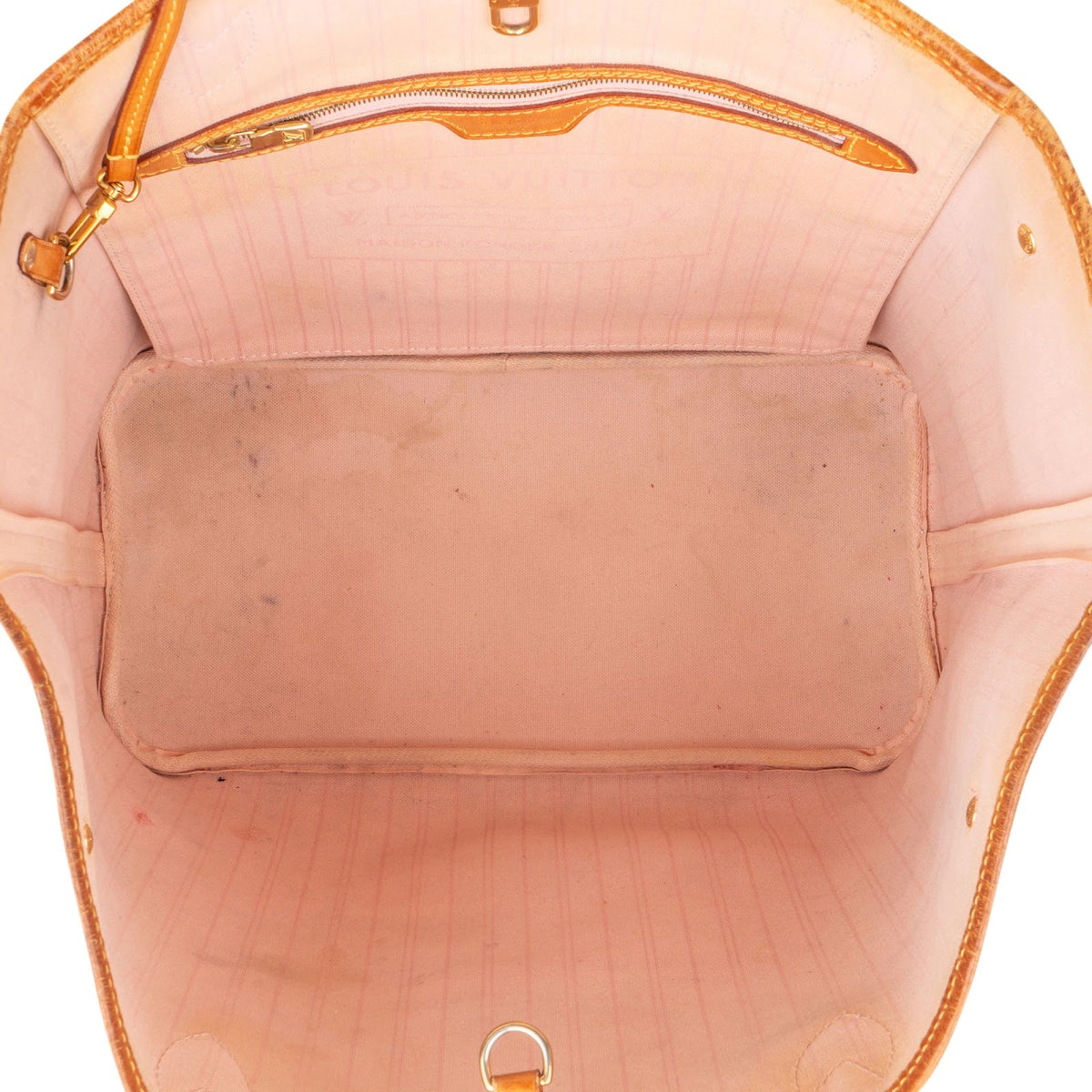 Louis Vuitton Neverfull MM aus Damier Azur Canvas – Ansicht 9