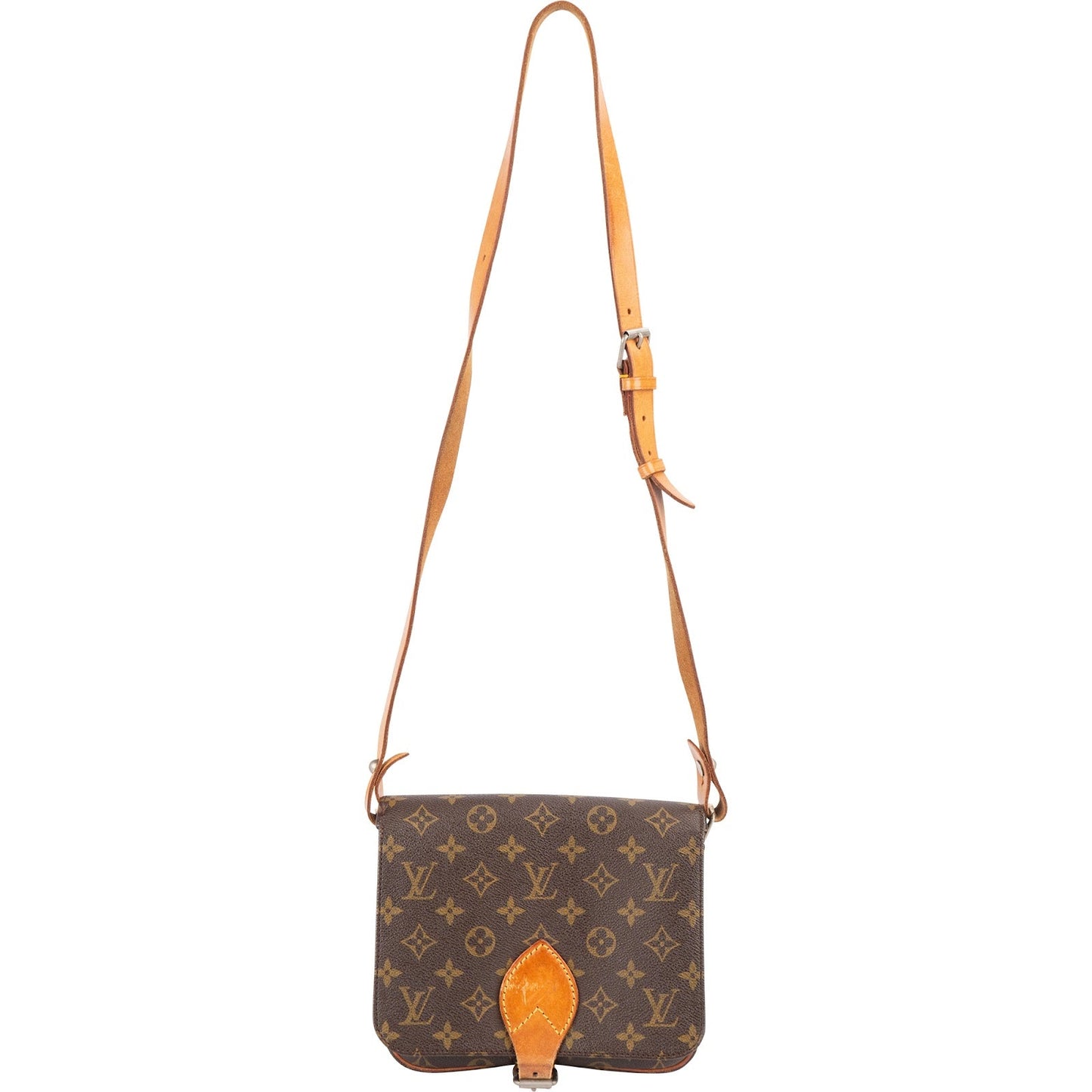Louis Vuitton Monogram Canvas Cartouchiere MM Crossbody Bag