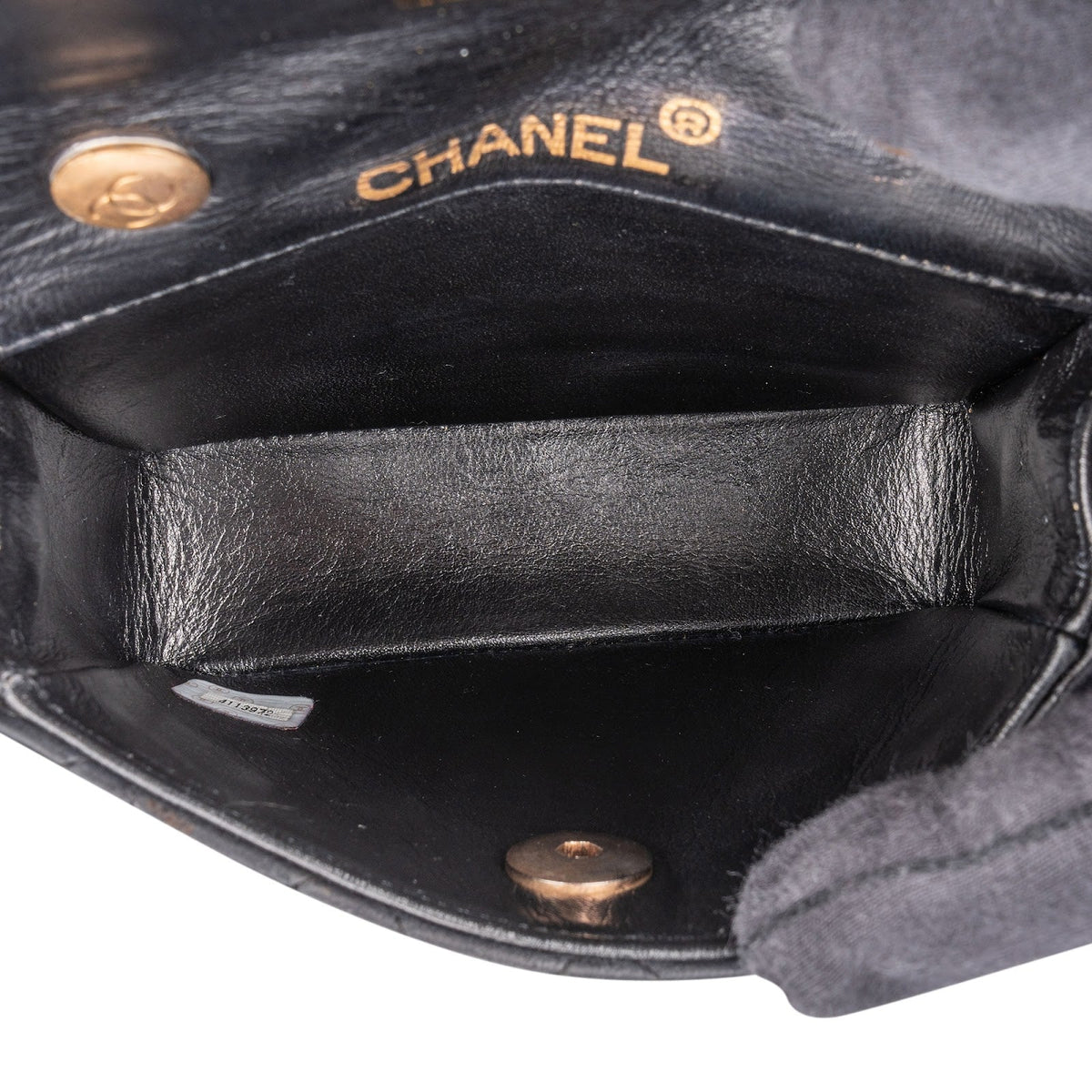 Chanel Quilted Lambskin 24K Gold Mini Square Single Flap Crossbody Bag