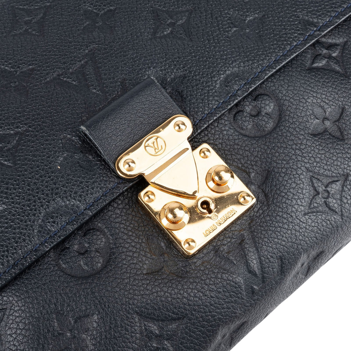 Louis Vuitton Blue Monogram Empreinte Leather Fascinante Crossbody Bag