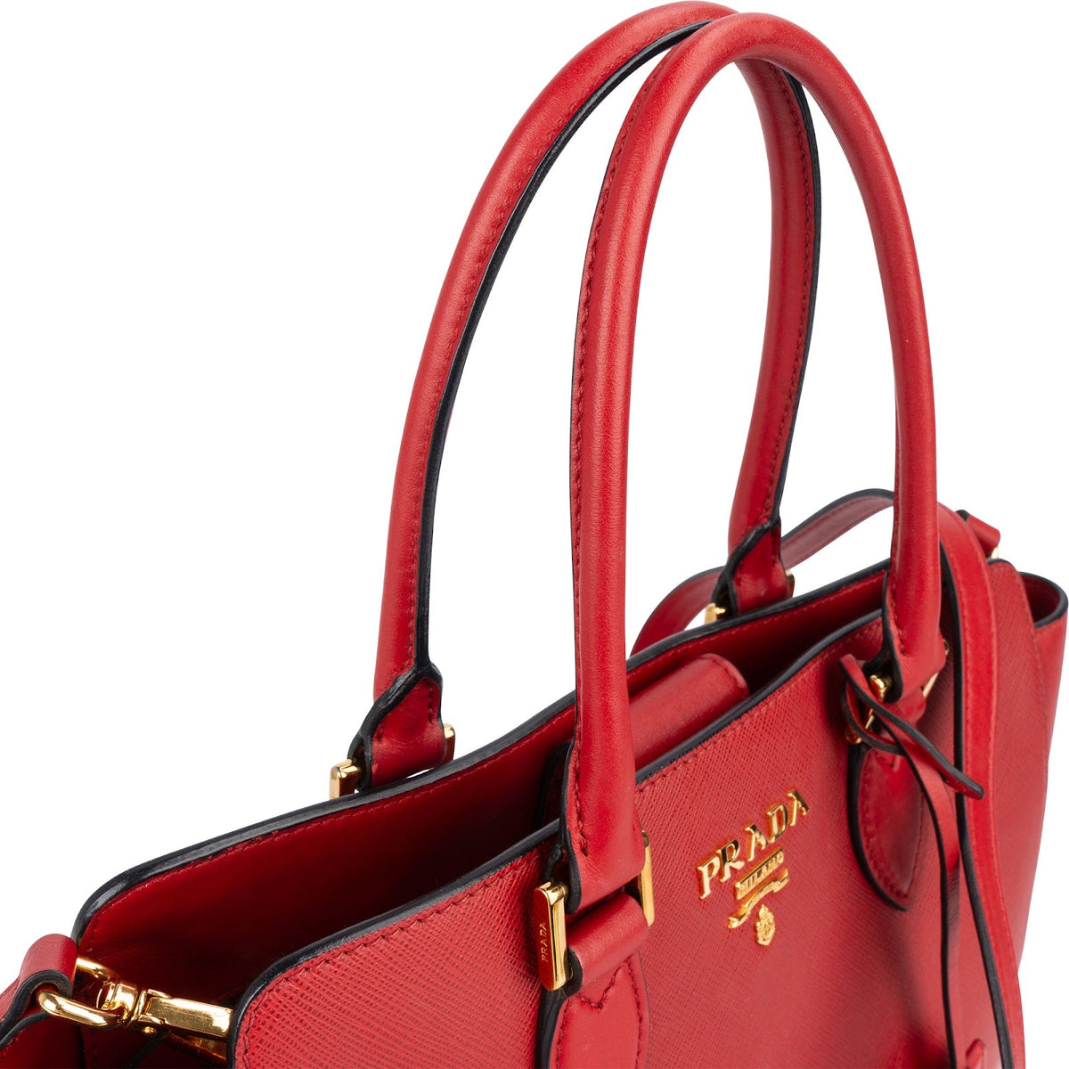 Prada Saffiano Leather Tote Handbag
