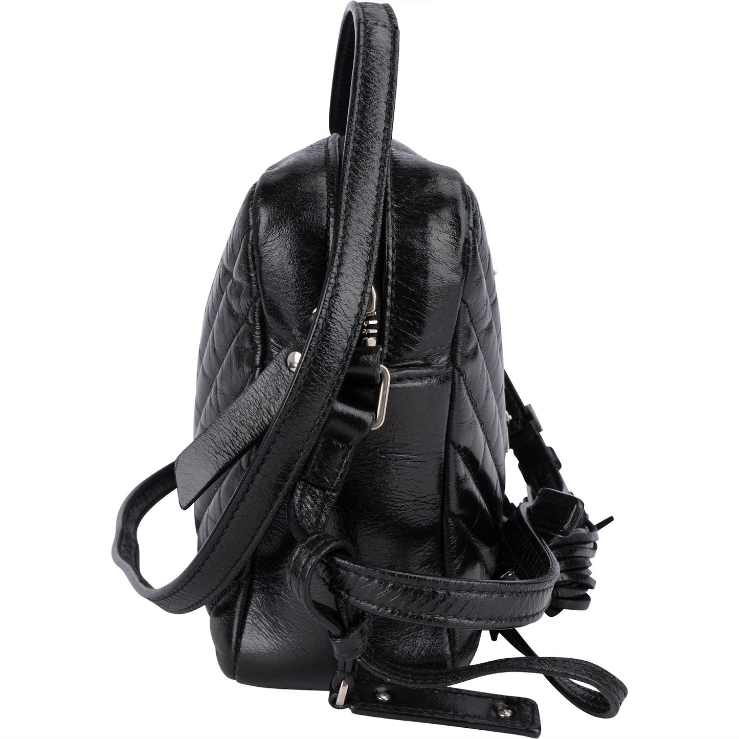 Saint Laurent Quilted Leather Lou Camera Crossbody Bag