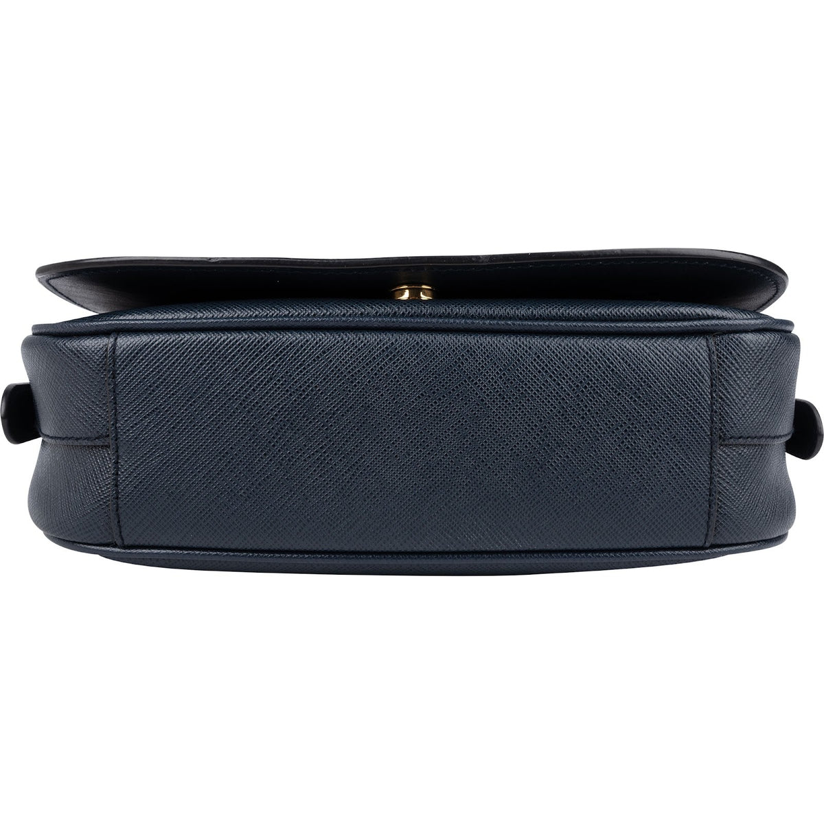 Prada Blue Saffiano Leather Shoulder Crossbody Bag