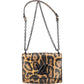 Louis Vuitton Monogram Wild At Heart Cat Leopard Print Canvas Twist MM Crossbody Bag