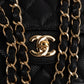 Chanel Quilted Caviar Leather Medium Double Flap Shoulder Bag