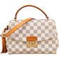 Louis Vuitton Monogram Damier Azur Canvas Croisette Crossbody Handbag