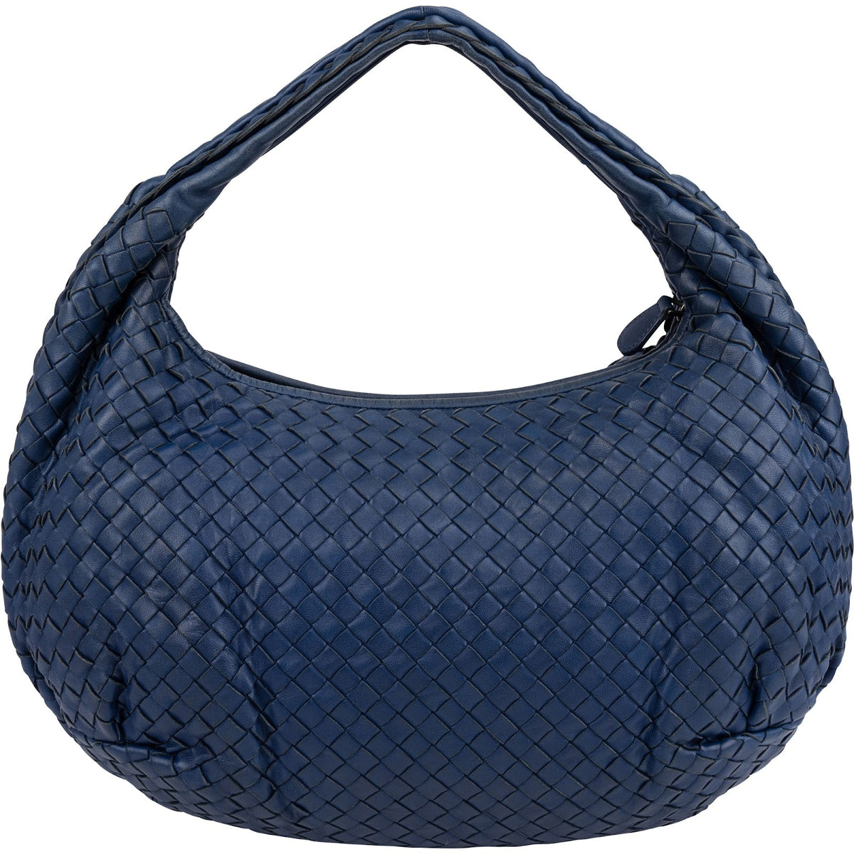 Bottega Veneta Belly Hobo aus Intrecciato-Leder – Vorderansicht
