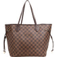 Louis Vuitton Monogram Damier Ebene Neverfull MM Shoulder Bag