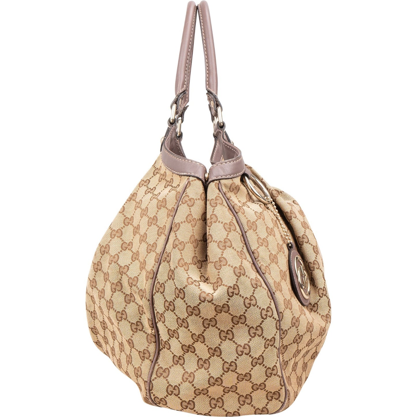 Gucci Monogram GG Canvas Sukey Large Tote Shoulder Bag