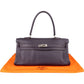 Hermès Raisin Clemence Leather Kelly 40 JPG Shoulder Bag