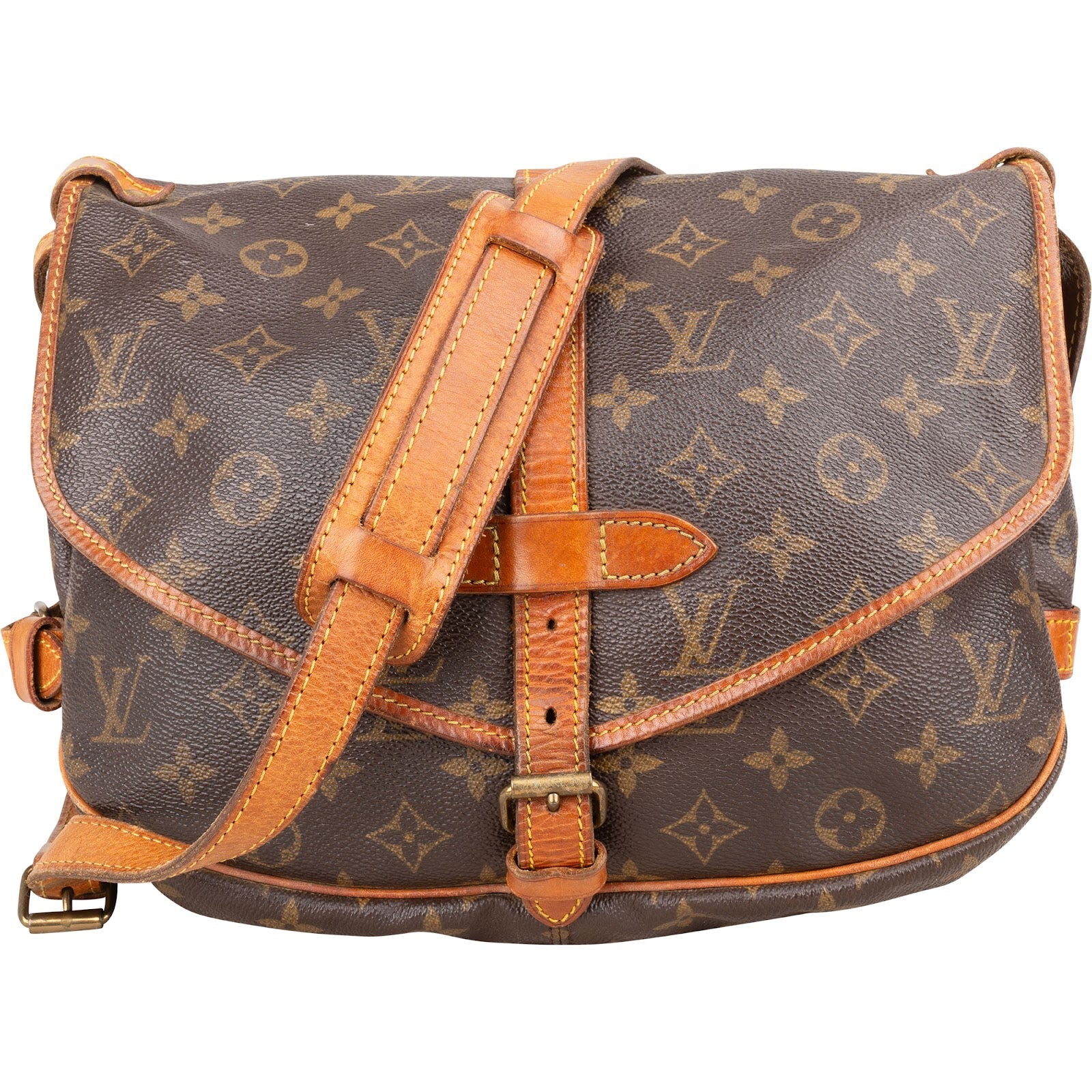 Louis Vuitton Monogram Canvas Saumur 30 Crossbody Bag