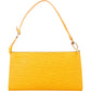 Louis Vuitton Yellow Epi Leather Pochette Accessoires Handbag