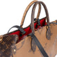 Louis Vuitton Canvas Monogram Giant On The Go MM Handbag