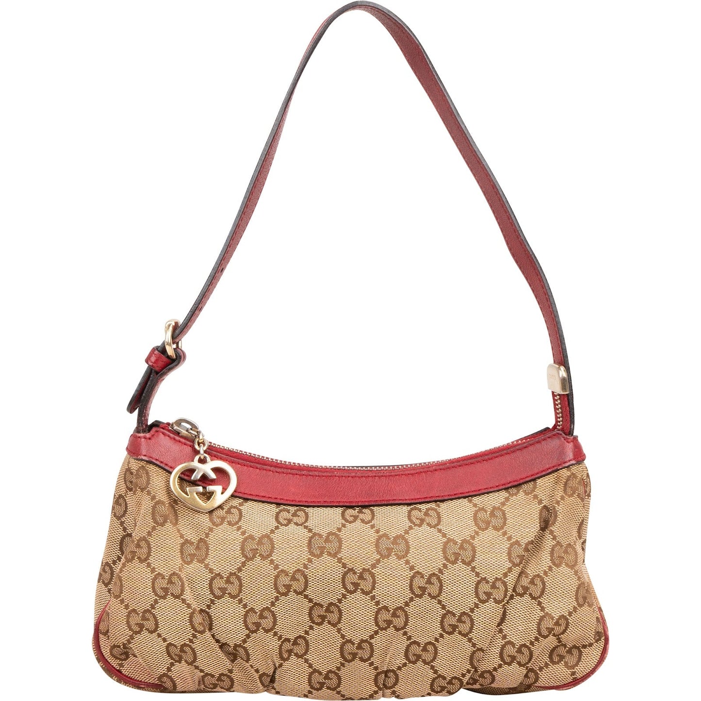 Gucci Monogram GG Heart Mini Shoulder Bag