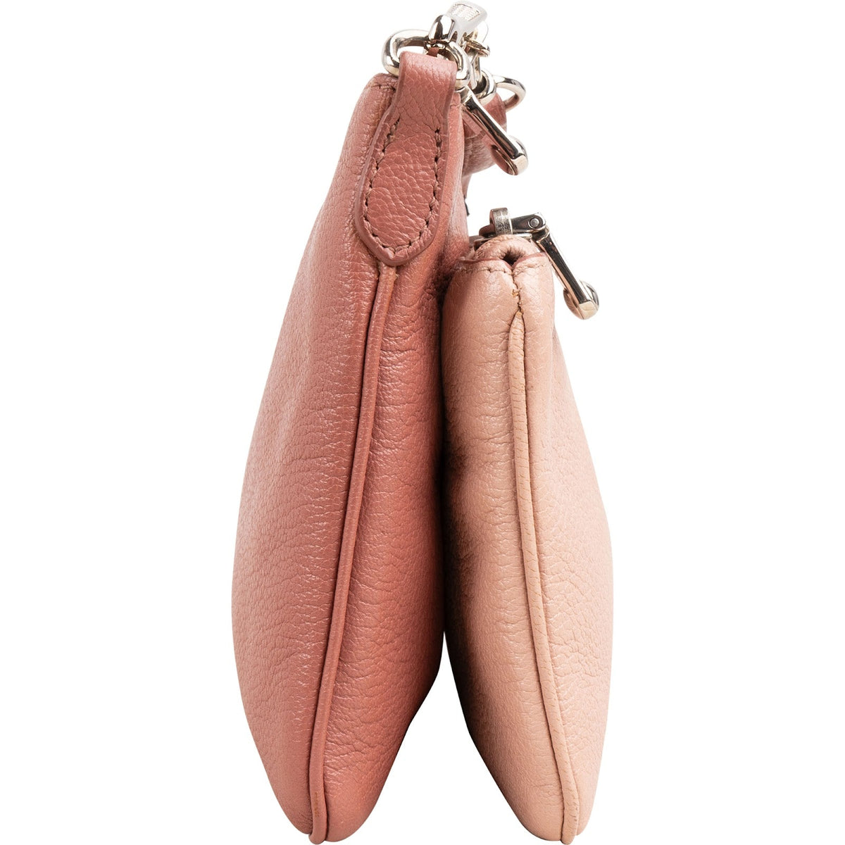 Miu Miu genarbtes Leder Double Zip Umhängetasche, Bild 2 von 11