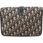 Christian Dior Monogram Oblique Canvas Vintage Flap Crossbody Bag