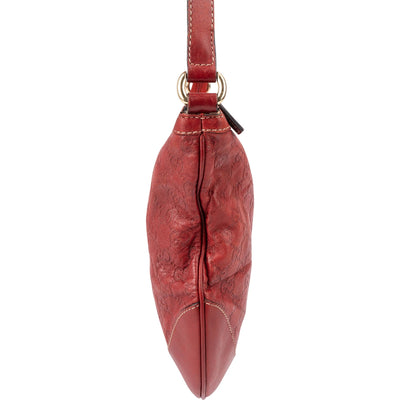 Gucci Guccissima Leather Messenger Crossbody Bag