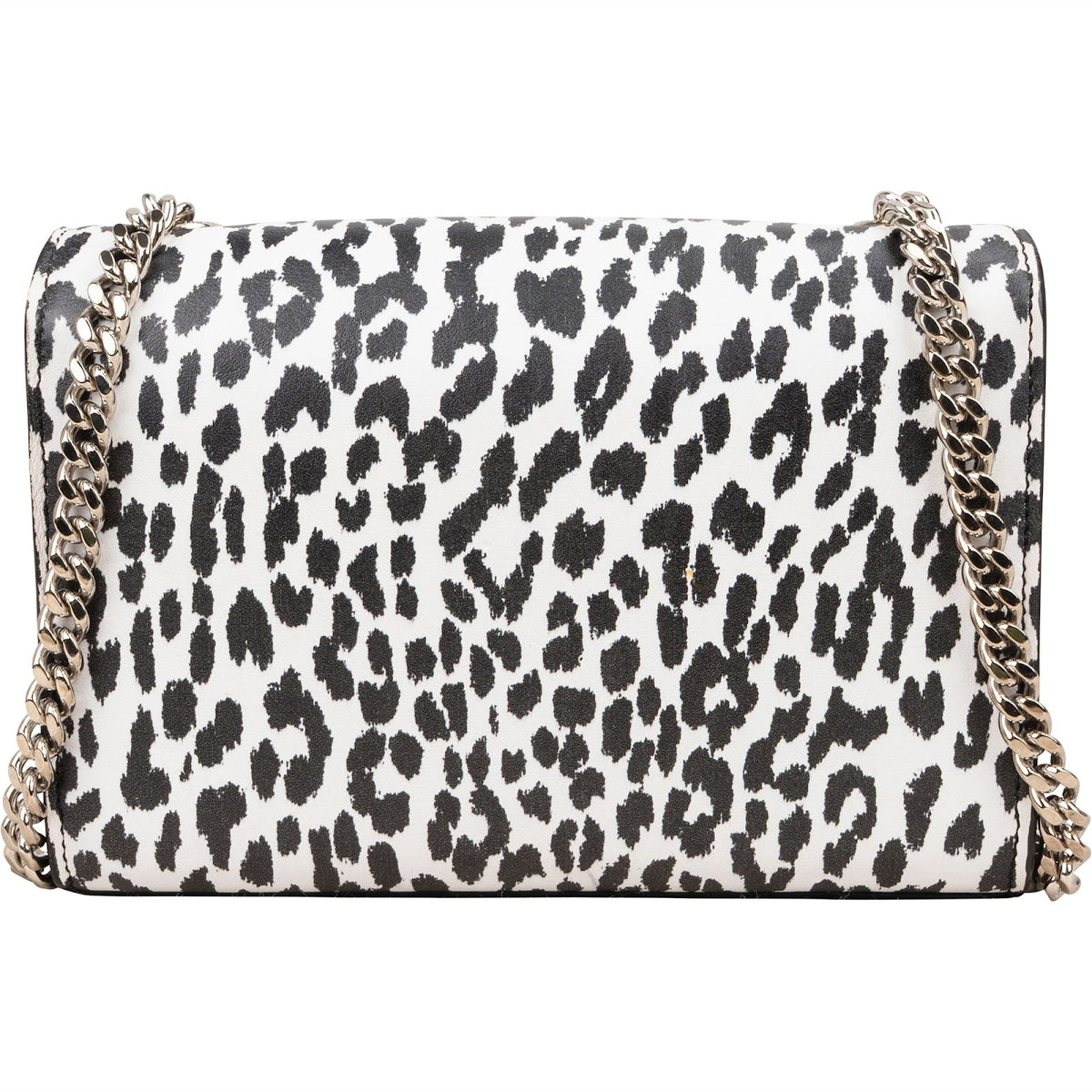 Saint Laurent Leopard Print Mini Kate Crossbody Bag