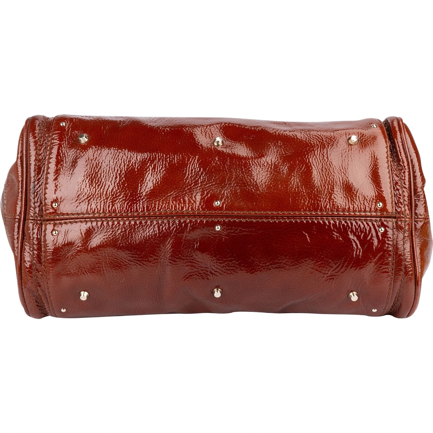 Chloé Patent Leather Paddington Satchel Handbag