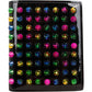 Christian Louboutin Patent Leather Multicolor Spikes Bifold Wallet