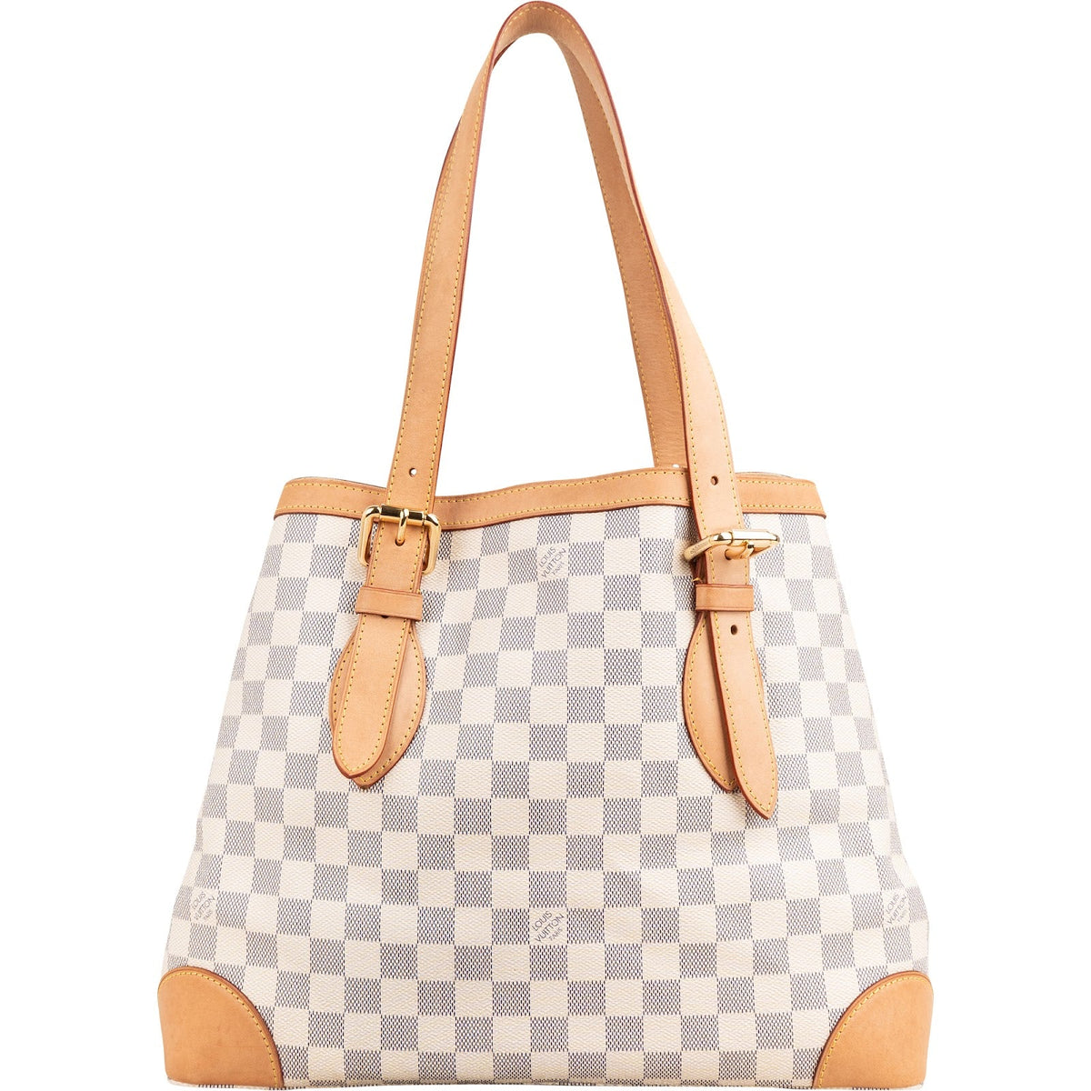 Louis Vuitton Monogram Damier Azur Hampstead MM Shoulder Bag