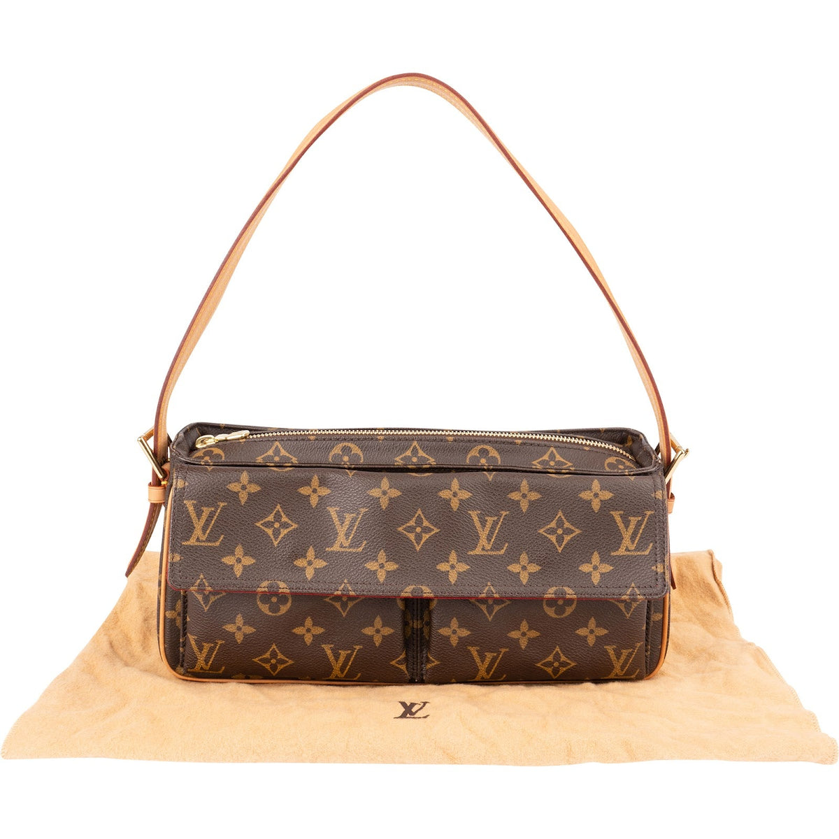 Louis Vuitton Monogram Canvas Viva Cite PM Shoulder Bag