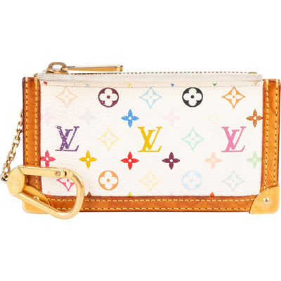 Louis Vuitton Monogram Murakami Multicolor Pochette Cles Key Pouch