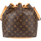 Louis Vuitton Monogram Canvas Sac Noé Petit Shoulder Bag