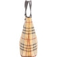 Burberry Haymarket Check Canvas Tote Handbag