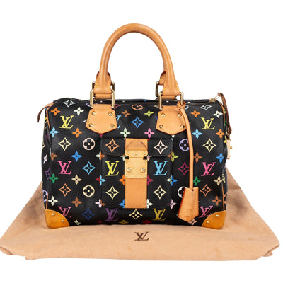 Louis Vuitton Monogram Murakami Multicolor Speedy 30 Handbag