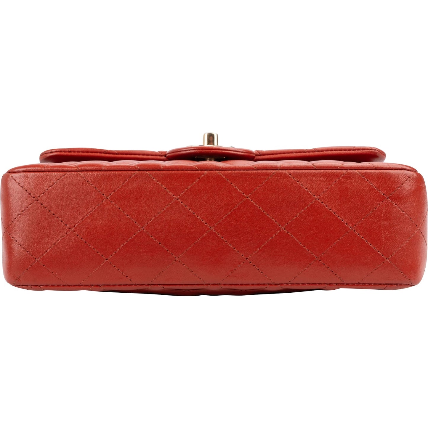 Chanel Quilted Lambskin Small Double Flap Shoulder Bag