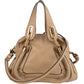 Chloé Pebbled Leather Paraty Handbag