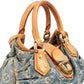 Louis Vuitton Monogram Denim Pleaty Handbag