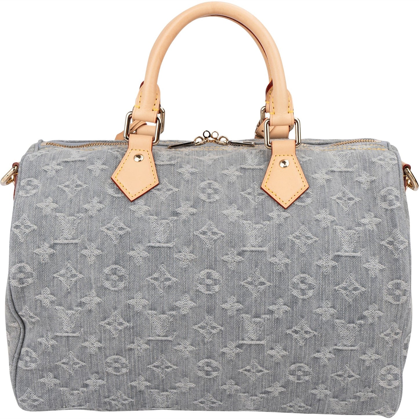Louis Vuitton Monogram Denim Speedy 30 Bandoulière Handbag
