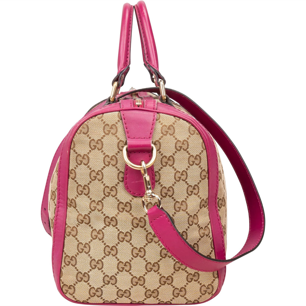 Gucci Monogram GG Boston Handbag
