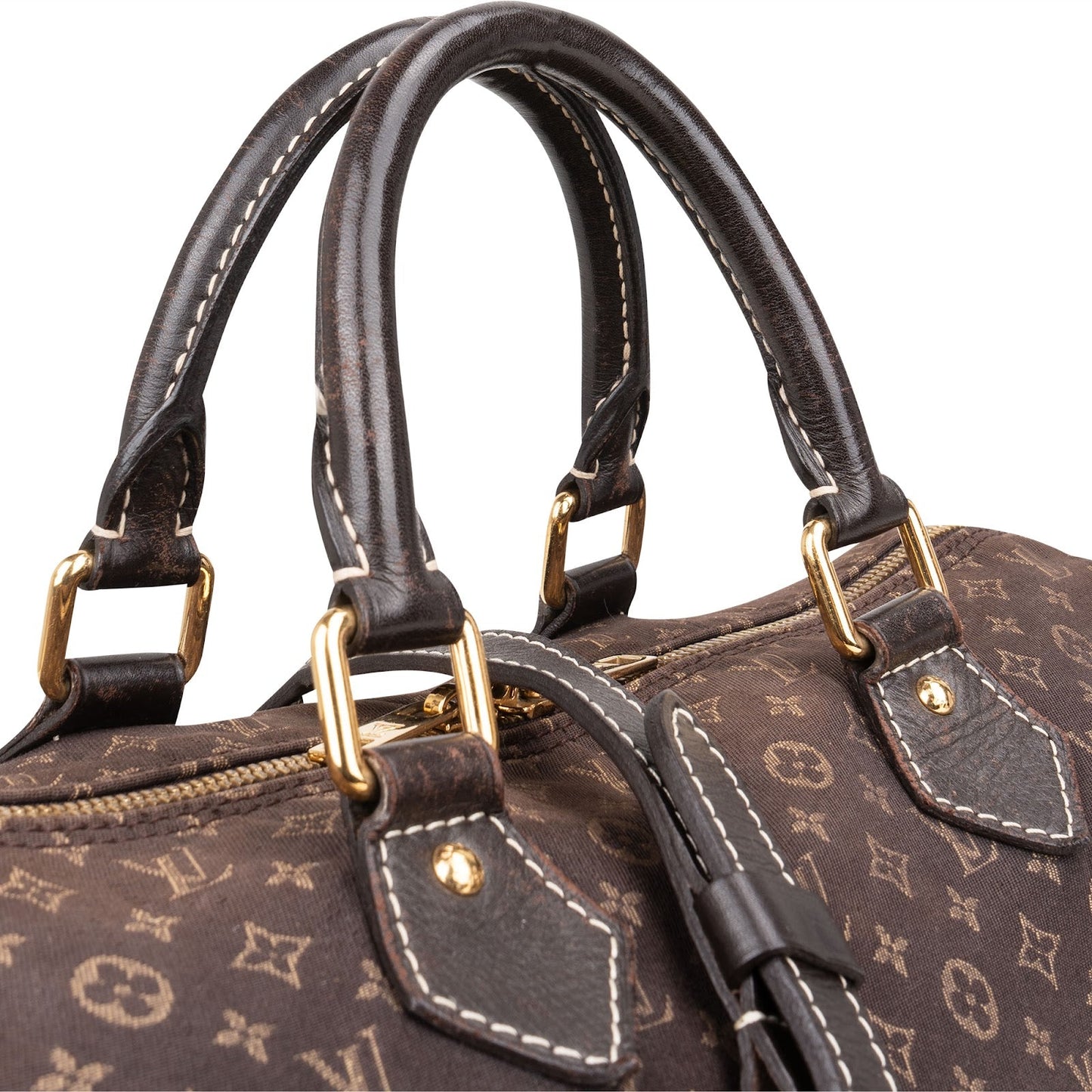 Louis Vuitton Mini Lin Monogram Speedy 30 Bandoulière Handbag