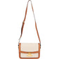 Celine Canvas & Calfskin Teen Triomphe Crossbody Bag